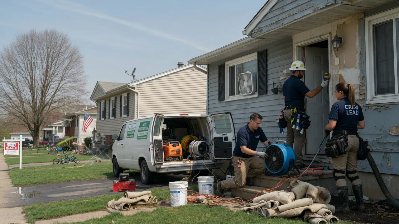 Flood Cleanup in Hickory Hills, IL near me