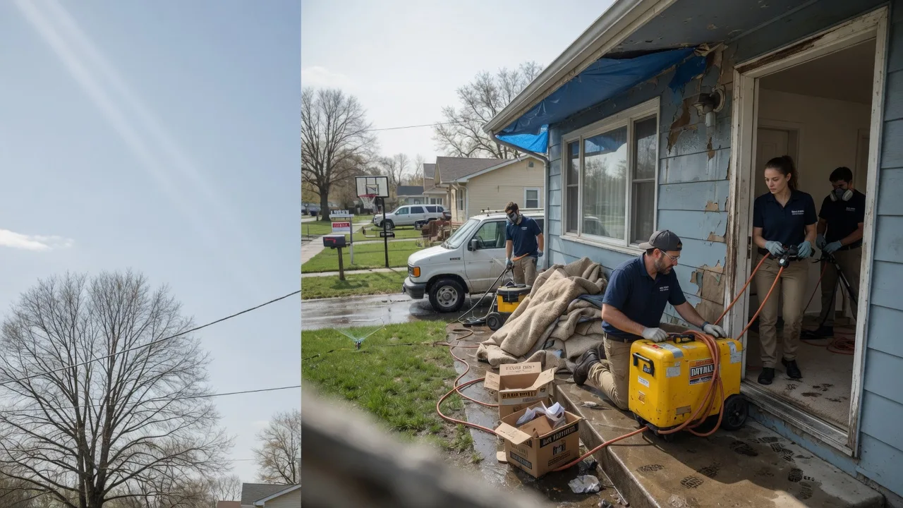 Basement Flood Cleanup in Hickory Hills, IL near me
